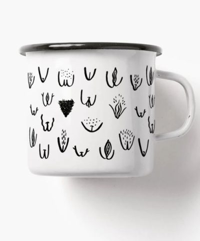 Emaille Becher / Vulverinas