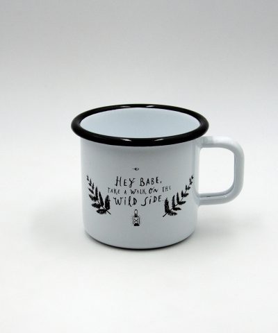 Emaille Becher / Hey Babe