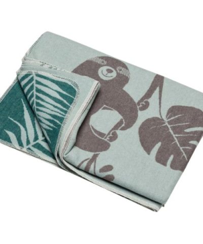 Flanelldecke / Faultier