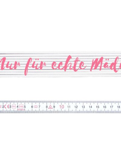 Zollstock / Nur für echte Mädels