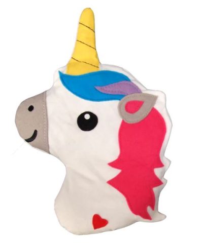 Kirschkernkissen / Einhornkopf