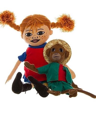 Puppenset  Pippi und Hr. Nilsson