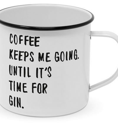 Metallhäferl / Coffee keeps me going