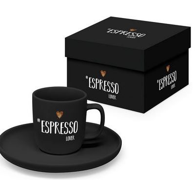 Espressotasse im Geschenkkarton