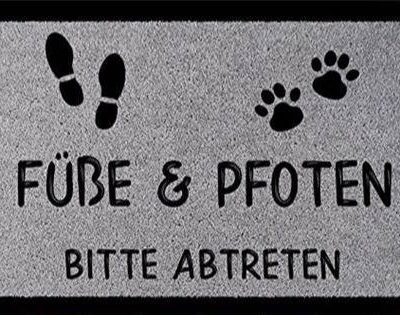 Fußmatte / Füße und Pfoten...