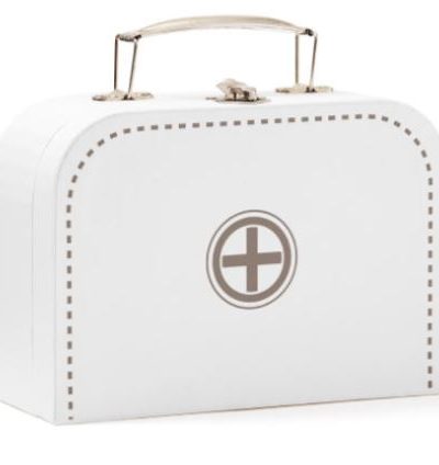 Holzspielzeug / Arztkoffer weiß