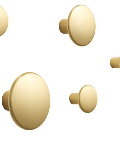 Wandhaken Dots 5er Set metall