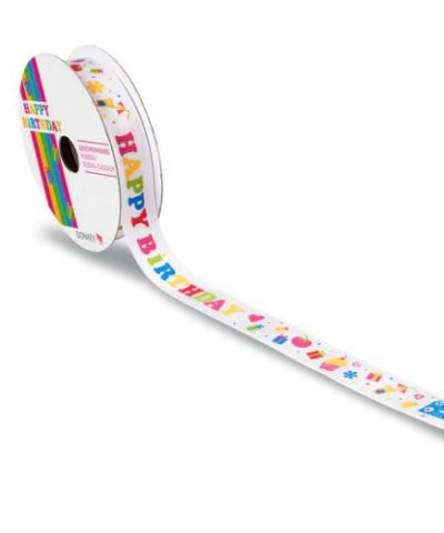 Geschenkband / Happy Birthday