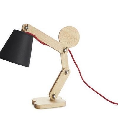 Tischlampe / Holz