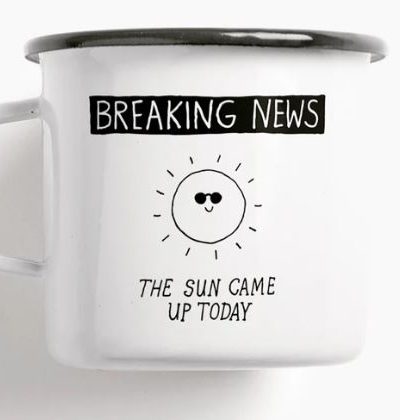 Emaille Becher / Breaking News