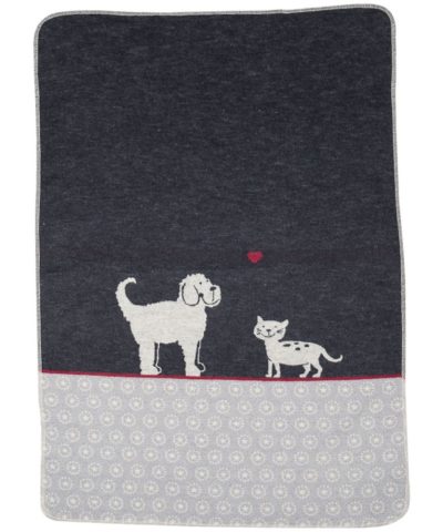 Haustierdecke / Hund und Katze