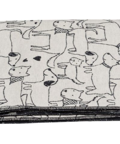 Flanelldecke / Hunde allover