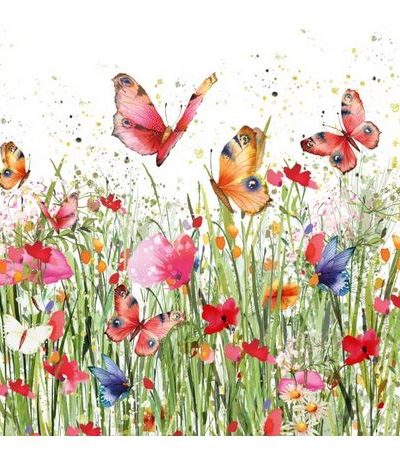 Servietten / Flowerfield