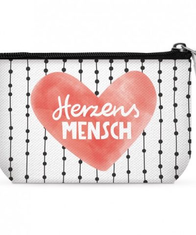 Kosmetiktasche / Herzensmensch
