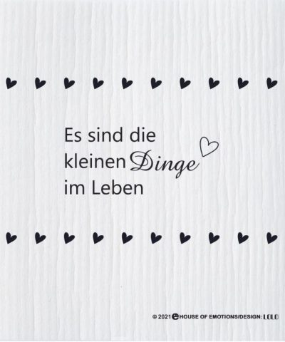 Spüllappen / Die kleinen Dinge