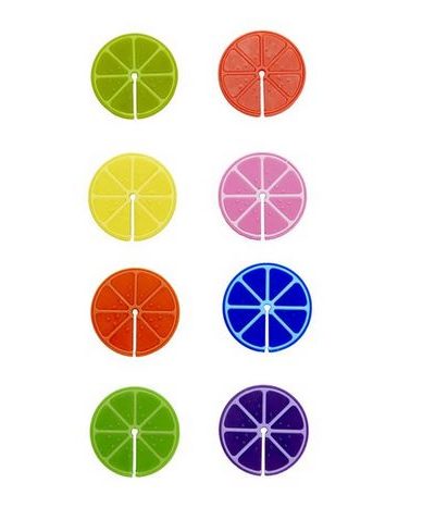 Glas Marker / Früchte