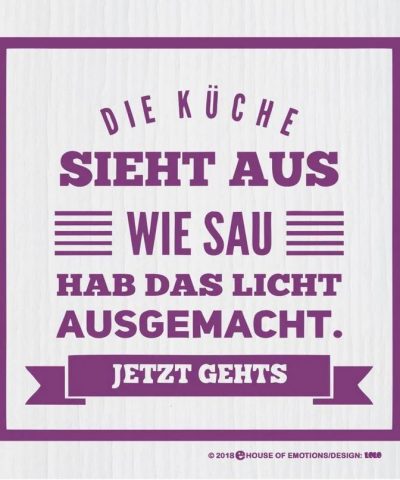 Spüllappen / Die Küche