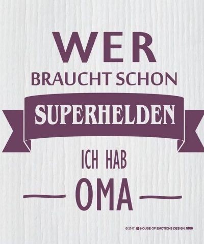 Spüllappen / Ich hab Oma