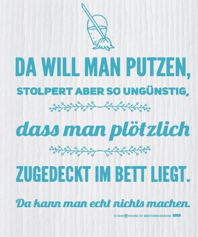 Spüllappen / Da will man putzen