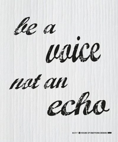 Spüllappen / be a voice