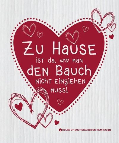 Spüllappen / Bauch einziehen