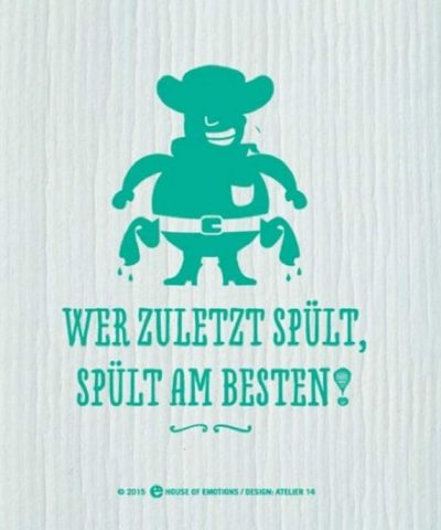 Spüllappen / Wer zuletzt spült