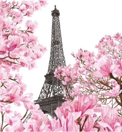 Servietten / April in Paris