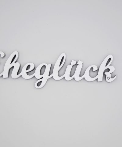 Holzschrift / Eheglück