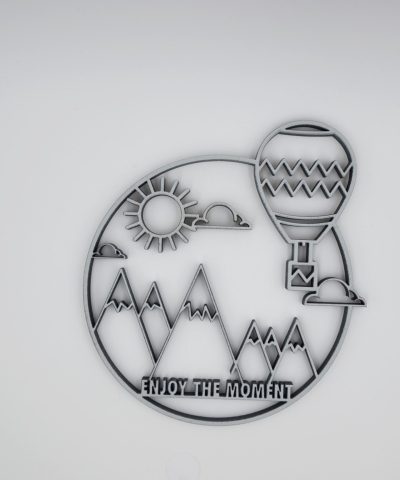 Holzschrift / Enjoy the Moment