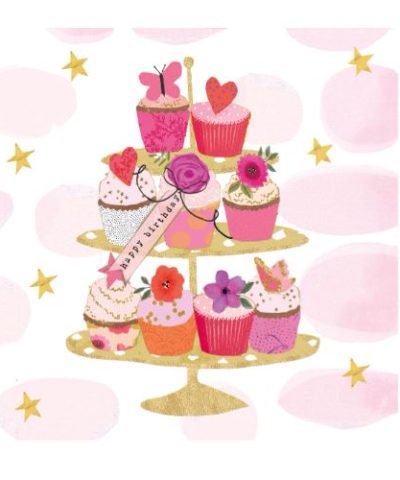 Servietten / Happy Cupcake