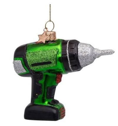 Baumschmuck / Bohrmaschine