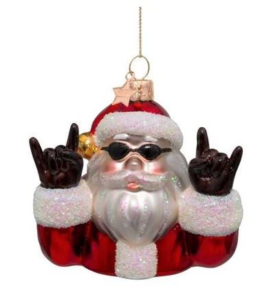 Baumschmuck / Cool Santa