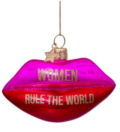 Baumschmuck / Lippen