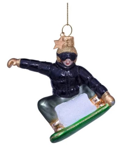 Baumschmuck / Snowboarder