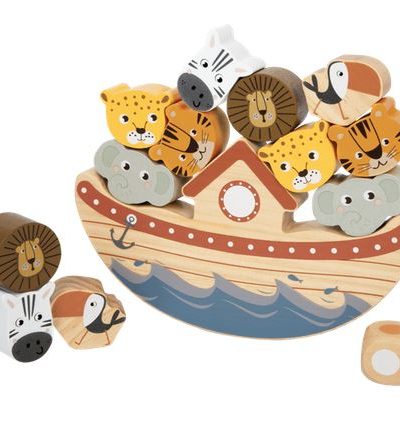 Holzspielzeug / Balancierspiel Safari