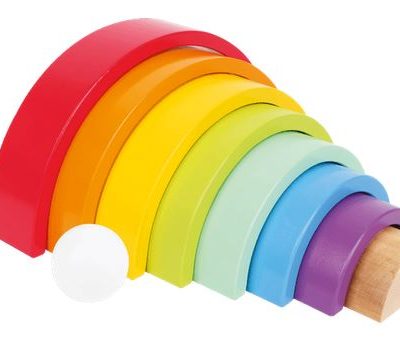 Holzspielzeug / Bausteine Regenbogen