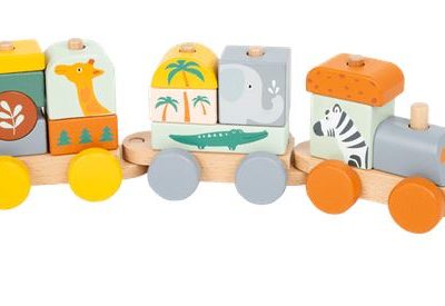 Holzspielzeug / Holzzug Safari