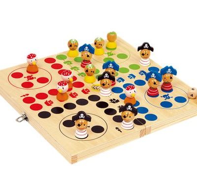 Holzspielzeug / Mensch ärgere dich nicht Piraten