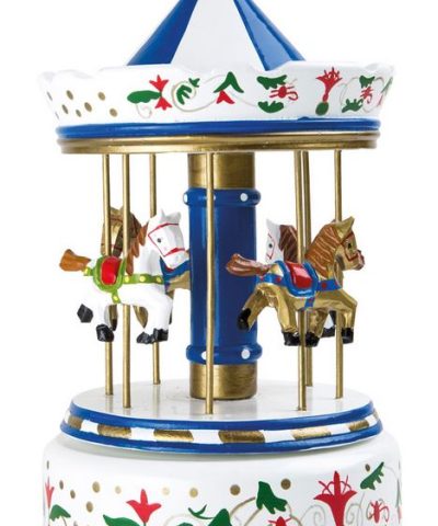 Holzspielzeug / Spieluhr Nostalgie-Karussell