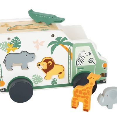 Holzspielzeug / Spielauto Safari