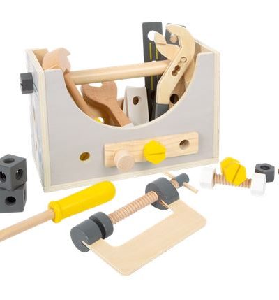 Holzspielzeug / Werkzeugkasten 2in1