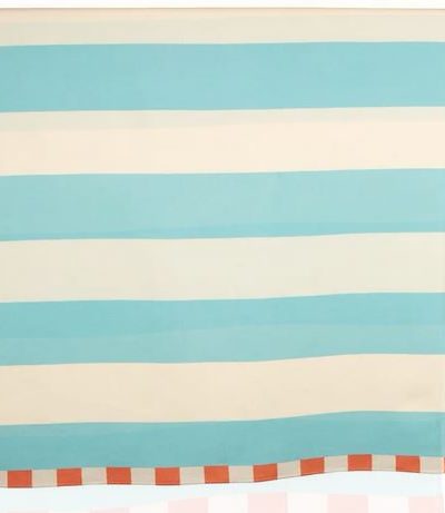 Flanelldecke / Blockstreifen