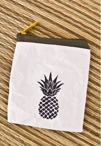 Motivtäschchen / Ananas klein