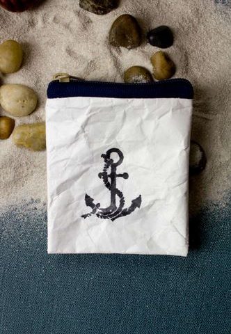 Motivtäschchen / Anker klein