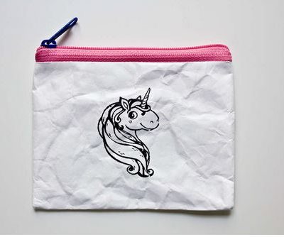 Motivtäschchen / Einhorn groß