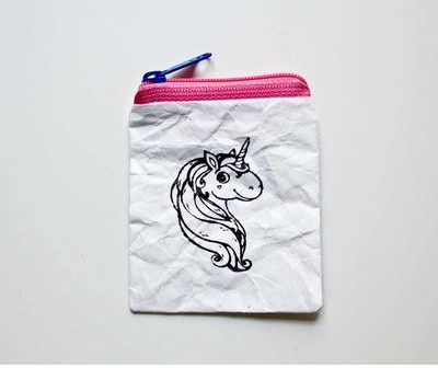 Motivtäschchen / Einhorn klein