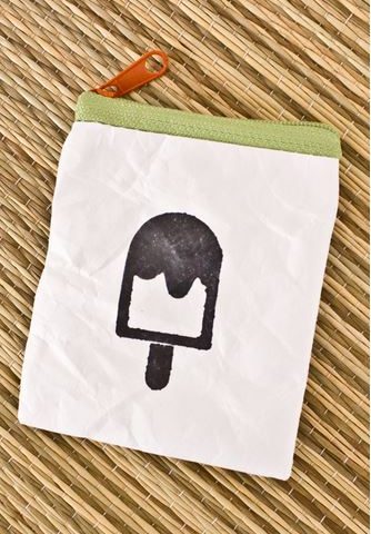 Motivtäschchen / Eis am Stiel klein