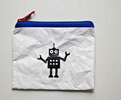 Motivtäschchen / Roboter groß