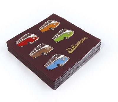 VW Bus / Servietten Parade