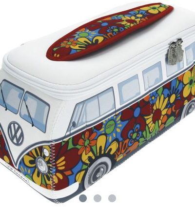 VW Bus / Neoprentasche Flower Klein